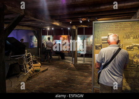 La Prima guerra mondiale museo sull esercito britannico vita a Talbot House in Poperinge, Fiandre Occidentali, Belgio Foto Stock