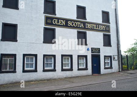 Glen Scotia distillery Foto Stock