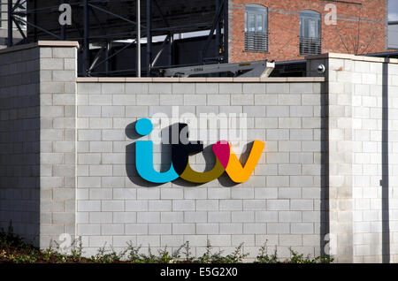 La ITVs Trafford Wharf Studios (nuova casa per via di Coronation) , Media City, Salford Quays/ Trafford Park, Manchester, Inghilterra, Regno Unito Foto Stock