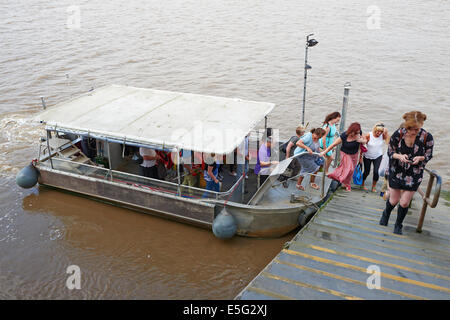 Il West Lynn a Kings Lynn traghetto Ferry Lane King's Lynn NORFOLK REGNO UNITO Foto Stock