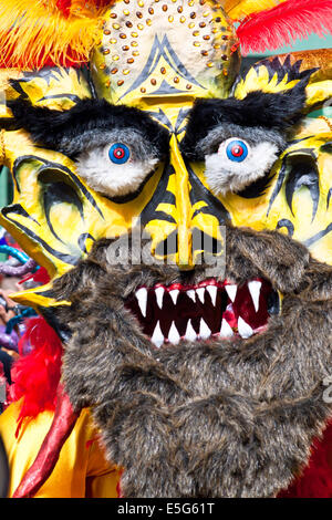 Caldas Riosucio il carnevale è uno dei più pittoreschi festival Colombia e attira un gran numero di interni e stranieri v Foto Stock