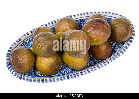 Sweet Fichi ora raccolte nel mio giardino Foto Stock