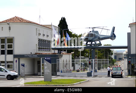 Entrata del sito Airbus di Marignane Bouches-du-Rhone Francia Foto Stock