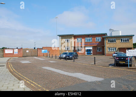 Ingresso del porto di St Ann's Fort King's Lynn NORFOLK REGNO UNITO Foto Stock