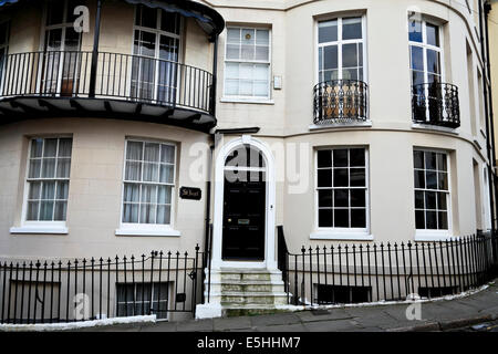 9574. Foyle's house da Foyle la guerra, Città Vecchia, Hastings, East Sussex. Foto Stock