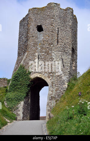 Il castello di Dover, Dover, Kent, Regno Unito - Coltons Gate. Foto Stock