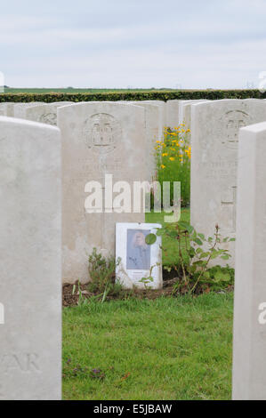 Cimitero di Londra e di estensione. Highwood, Longueval Foto Stock