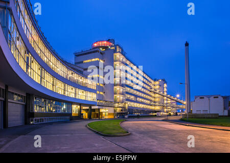 Paesi Bassi, Rotterdam, Van Nelle Factory, Van Nelle Fabriek, sito Patrimonio Mondiale dell'UNESCO. Ora ufficio e Ubicazione evento Foto Stock