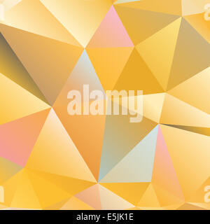 Abstract sfondo caldo di triangoli Foto Stock