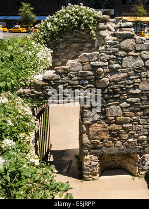 Irlandese Memoriale della fame in Lower Manhattan, New York, Stati Uniti d'America Foto Stock