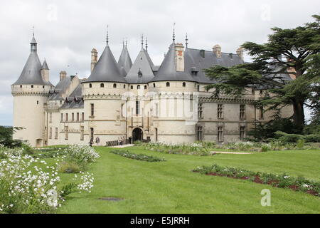 Valle della Loira: il castello di Chaumont Foto Stock