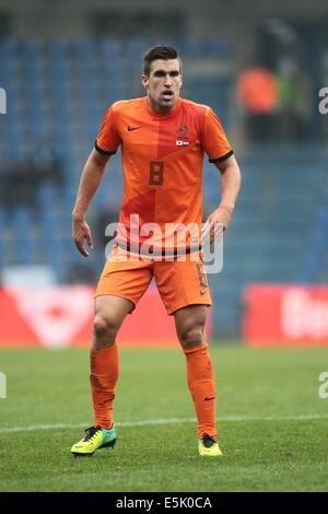 Genk, in Belgio. Xvi Nov, 2013. Kevin Strootman (NED) Calcio/Calcetto : internazionale amichevole tra Giappone 2-2 Paesi Bassi a Cristal Arena a Genk, in Belgio . © AFLO/Alamy Live News Foto Stock