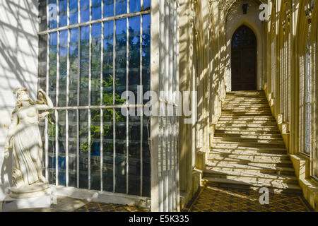 Castello Hluboka nad Vltavou, Frauenberg Foto Stock