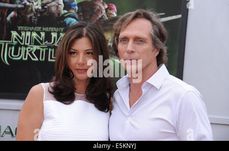 Los Angeles, California, USA. Il 3° agosto 2014. William Fitchner frequentando il Los Angeles Premiere di ''Teenage Mutant Ninja Le Tartarughe Marine" tenutosi presso il Regency Village Theatre di Westwood, la California il 3 agosto 2014. 2014 Credit: D. lunga/Globe foto/ZUMA filo/Alamy Live News Foto Stock