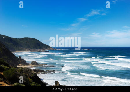 Spiaggia, Garden Route, Brenton sul mare, Western Cape, Sud Africa Foto Stock