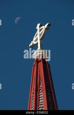 Guglia di San Giuseppe chiesa, Suore della Compassione convento, Gerusalemme, Fiume Wanganui, Wanganui, Isola del nord, Nuova Zelanda Foto Stock