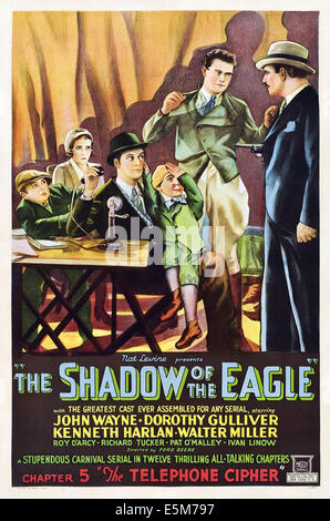 L'OMBRA DI L'Aquila, poco Billy Rhodes, Dorothy Gulliver, James Bradbury Jr, John Wayne, 1932 Foto Stock