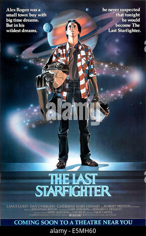 L'ultimo Starfighter, Lance Guest, noi poster, 1984. © Universal/cortesia Everett Collection Foto Stock