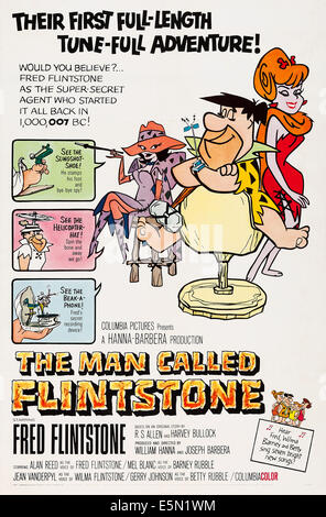 L'uomo chiamato FLINSTONE, noi locandina, Fred Flinstone, 1966 Foto Stock