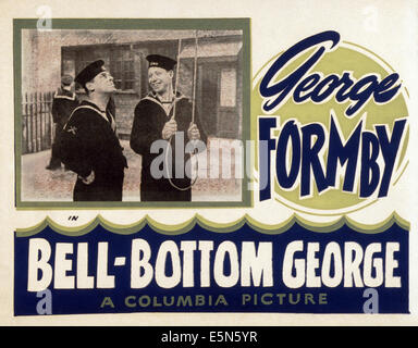 Campana-FONDO GEORGE, George Formby (a destra), 1944 Foto Stock