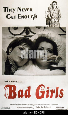 BAD GIRLS, (aka LES BICHES), da sinistra: Stephane Audran, Jacqueline Sassard, 19681968 Foto Stock