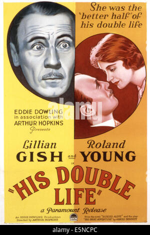La sua doppia vita, Roland giovani, Lillian Gish, 1933 Foto Stock