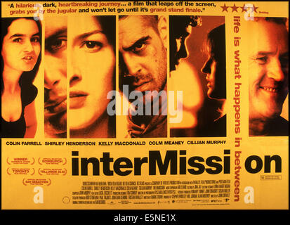 Intermezzo, da sinistra: Shirley Henderson, Cillian Murphy, Kelly Macdonald, Colin Farrell, Colm Meaney, 2003 © Foto Stock