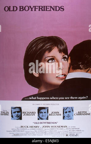 Vecchio fidanzati, noi poster, top: Talia Shire; in basso da sinistra: Richard Jordan, John Belushi, Keith Carradine, 1979, ©Avco Foto Stock