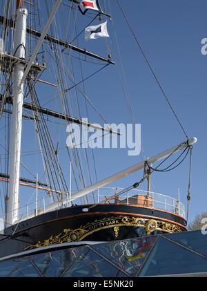 Cutty Sark, Greenwich. Ristrutturato 2012. Foto Stock