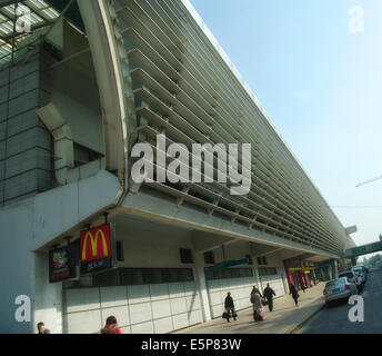 Velocità maglev treno stazione ferroviaria di ,shanghai,Cina 19.11.2013 Foto Stock