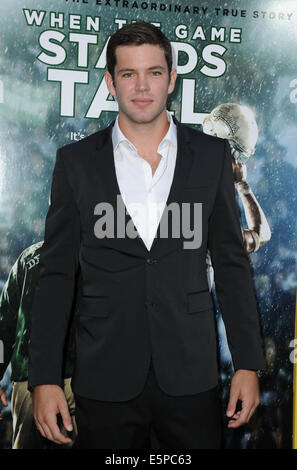 Los Angeles, California, USA. Il 4° agosto 2014. Richard Kohnke frequentando il Los Angeles Premiere di ''Quando il gioco si eleva alto" tenutosi presso il Teatro Arclight in Hollywood, la California il 4 agosto 2014. 2014 Credit: D. lunga/Globe foto/ZUMA filo/Alamy Live News Foto Stock