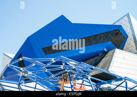 Perth Arena luogo di divertimento in costruzione 2012 Foto Stock