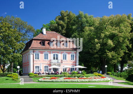 Palazzo rococò, parco municipale, Schwabisch Gmund, Baden Wurttemberg, Germania, Europa Foto Stock