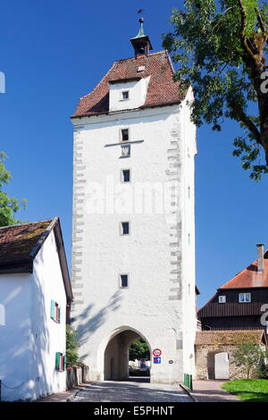 Espanator Gate, Isny, Alta Svevia, Baden Wurttemberg, Germania, Europa Foto Stock