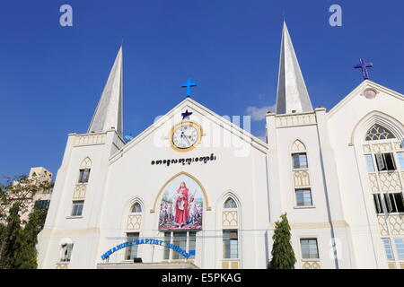 Gesù Immanuel Baptist Church, Yangon (Rangoon), Myanmar (Birmania), Asia Foto Stock