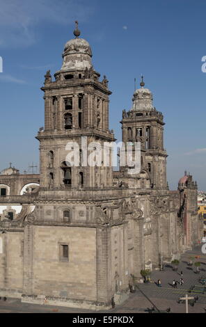 Cattedrale Metropolitana di Città del Messico, Messico, America del Nord Foto Stock