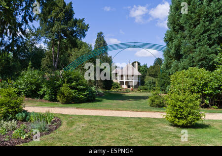 La Swiss Garden, Bedfordshire, ha riaperto il 31 Luglio 2014 dopo i lavori di ristrutturazione con un patrimonio 2,8 m lotteria grant Foto Stock