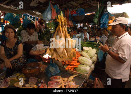 Cambogia Phnom Penh Psar Thmei mercato centrale Foto Stock