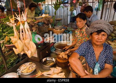 Cambogia Phnom Penh Psar Thmei mercato centrale Foto Stock