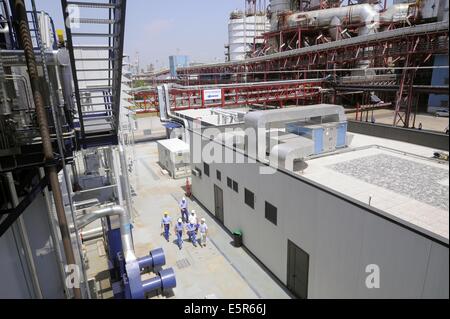 ENEL centrale termoelettrica Palladio di Fusina (Venezia, Italia) Foto Stock