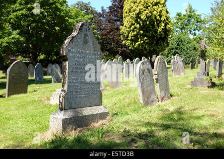 Tombe al Cimitero Maggiore di Exeter, England, Regno Unito Foto Stock