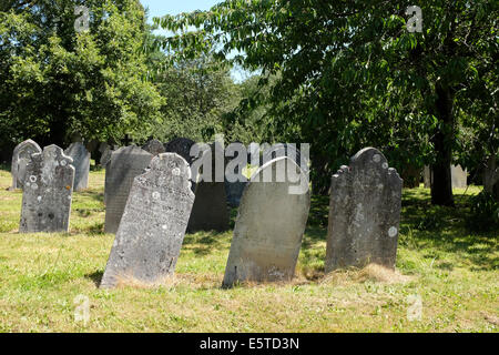 Tombe al Cimitero Maggiore di Exeter, England, Regno Unito Foto Stock