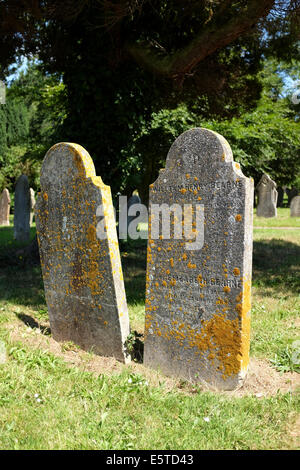 Tombe al Cimitero Maggiore di Exeter, England, Regno Unito Foto Stock