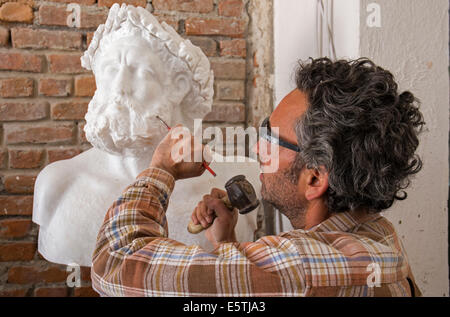 La scultura in Turchia Selçuk Foto Stock