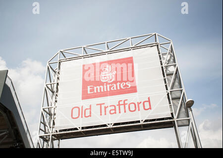 Emirates Old Trafford. Lancashire County Cricket Ground. Foto Stock