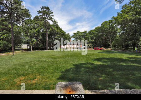 Nikola Tesla Wardenclyffe del laboratorio di ricerca Rocky Point Long Island New York Foto Stock