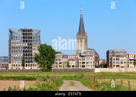 Vista sulla città di Doesburg nei Paesi Bassi Foto Stock