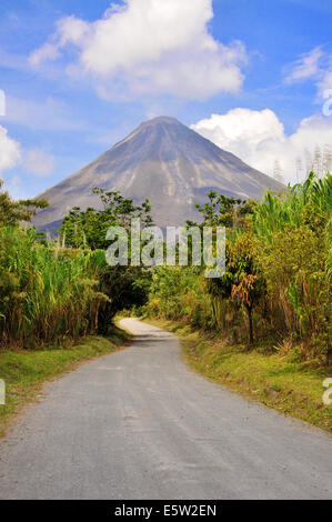 Il Vulcano Arenal Costa Rica Foto Stock