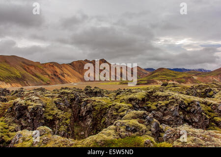 Landmannalaugar Foto Stock