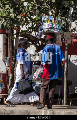 Mercato, Street Scenes, Dakar, Senegal Foto Stock